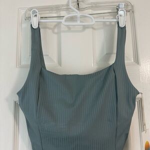 Vuori Blue/Gray Support Tank